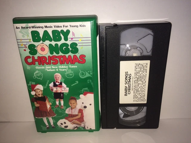 BABY SONGS CHRISTMAS VHS Tape 1991 Golden Book Video Live Action & Animation $15.00 - PicClick