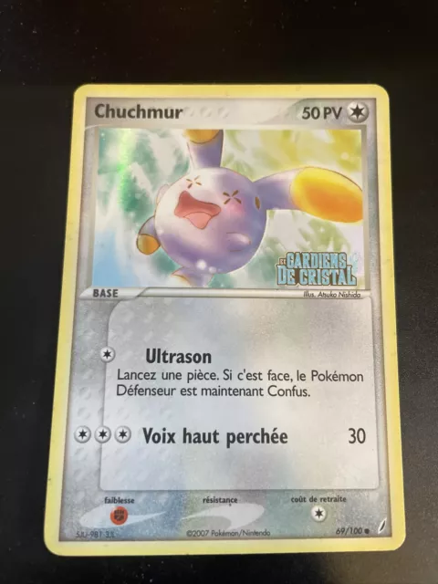 Chuchmur Holo - Pokemon 69/100 Ex Gardiens De Cristal Proche Du Neuf Fr