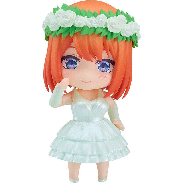 Figurine Nakano En Robe De Mariée – Nino, Itsuki, Ichika Ou Yotsuba – Modèle PVC 22 Cm, Décoration Bureau, Collection Anime