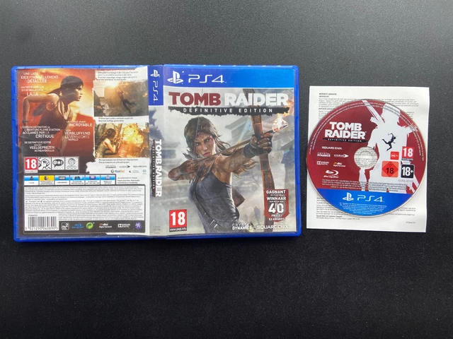 Jeu tomb raider definitive edition PlayStation 4 en boite PS4 Sony FR