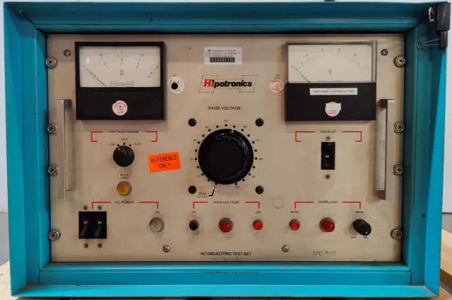 Hipotronics 702-2 AC Dielectric Test Set - AC Voltage: 0 - 2KV, Current: 0-1 Amp
