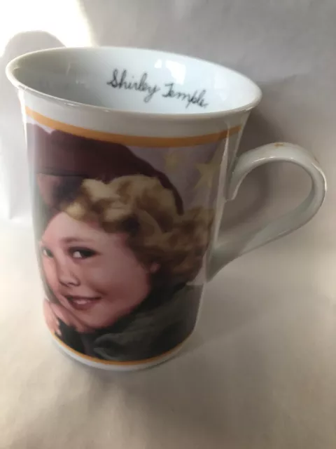 DANBURY MINT SHIRLEY TEMPLE PORCELAIN MUG “dimples”