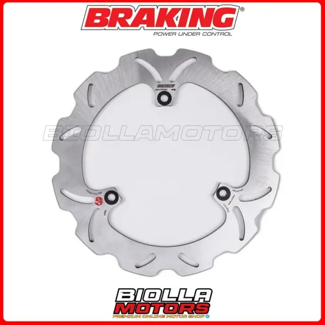 Ya48Rid Disco Freno Posteriore Dx Braking Yamaha Yp Majesty 400 2005 - Wave Fiss