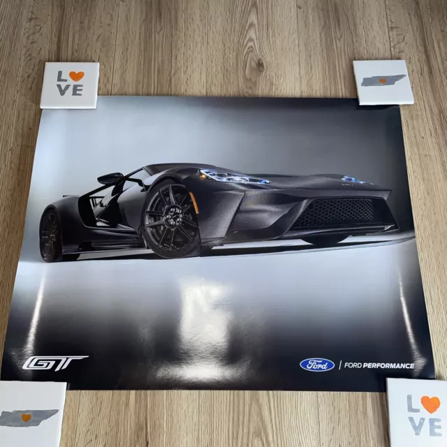 Ford Performance GT Liquid Carbon 2020  Poster 28x22