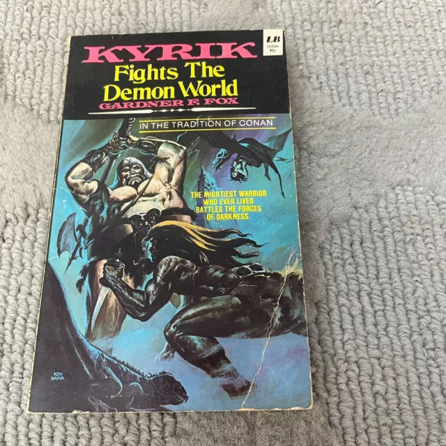 Kyrik Fights the Demon World Fantasy Paperback Book by Gardner F. Fox 1975