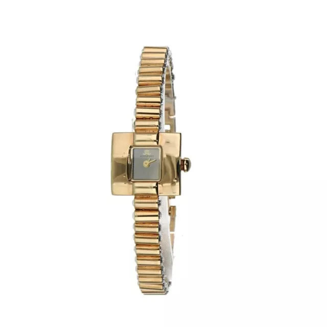 JLO Jennifer Lopez Women's Bracelet Watch, gold strap with Swarovsky