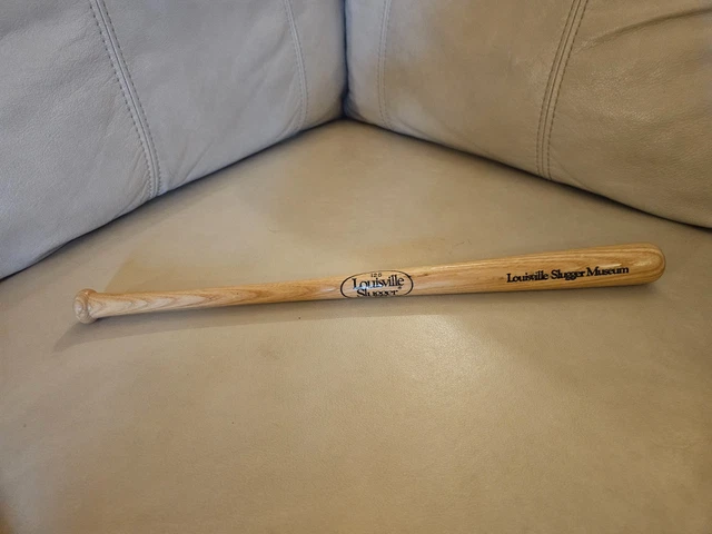 Mini batte de baseball LOUISVILLE SLUGGER musée et usine 16 souvenir de collection | eBay