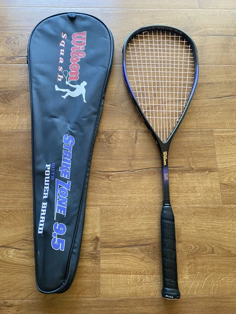 Raquette De Squash Wilson Titanium – Avec Protection De Tête (occasion)