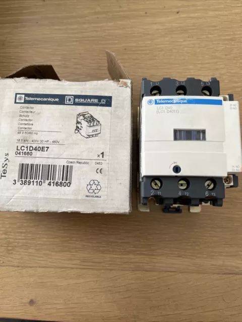 LC1D40E7 Telemecanique Coil Contactor - Uk Stock