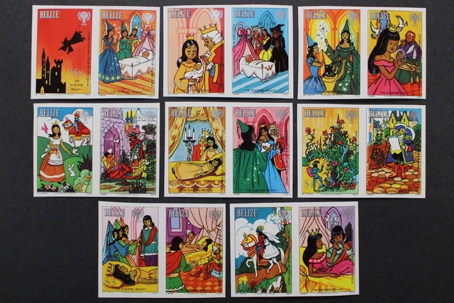 Belize, MiNr. 518-525 B, Zierfeld, postfrisch / MNH - 654679