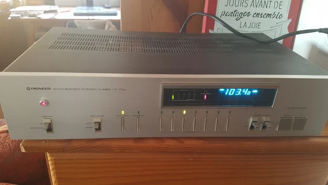 TUNER RECEPTEUR RADIO RECEIVER DIGITAL *PIONEER TX-950* SYNTHETISEUR VINTAGE TUNER RECEPTEUR RADIO RECEIVER DIGITAL *PIONEER TX-950* SYNTHETISEUR VINTAGE