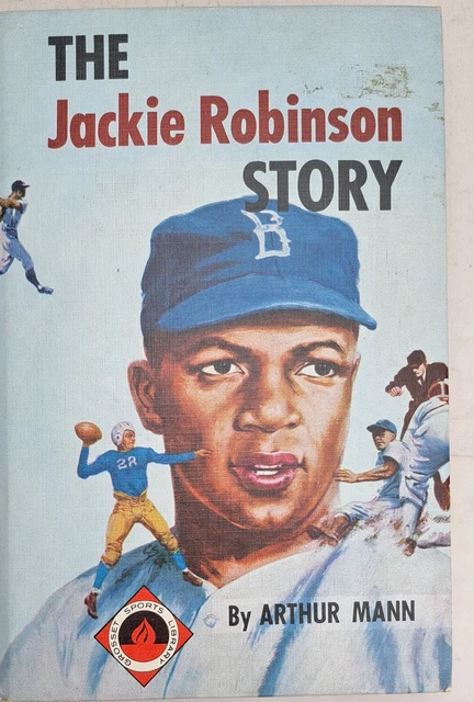 THE JACKIE ROBINSON Story by Arthur Mann Brooklyn Dodgers 1963 $10.77 ...