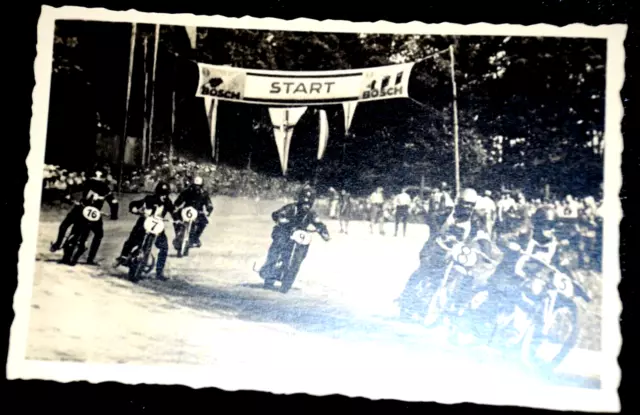 60909 Ak Auto Courses de Moto Katzennauer Courses En pour Motos Endlauf 1960