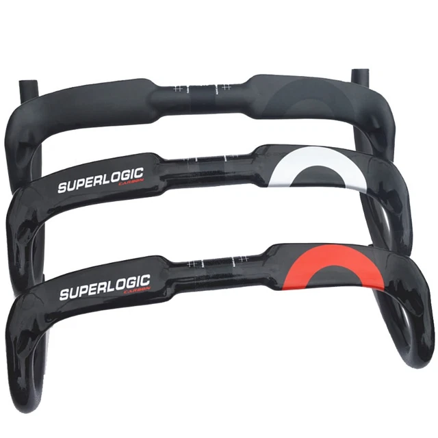 Carbon Handlebar Road Bike Handlebars Bent Bar 40/42/44cm Inner Cable Routing