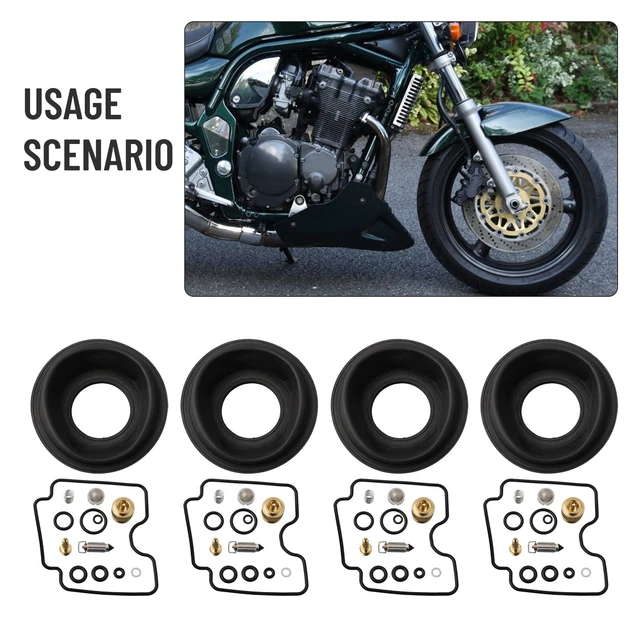 Kit Réparation Carburateur Suzuki Bandit 600 GSF600 (1996-2004) - Lot De 4 - Joints, Jets, Aiguilles, Vis - Pièces Complètes - 5