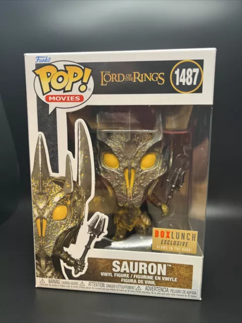 Funko Pop! Vinyl: The Lord of the Rings - Sauron #1487 (Glow) - Box Lunch (Excl)