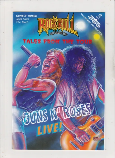 Rock N Roll Comics #43: Guns N Roses 1991 Tour   Nm/Nm-