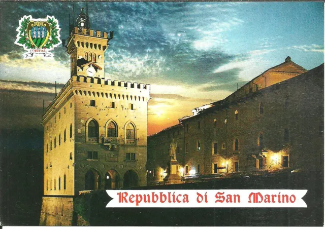 Repubblica di San Marino, Palazzo del Governo, Notturno, by Night, la Nuit