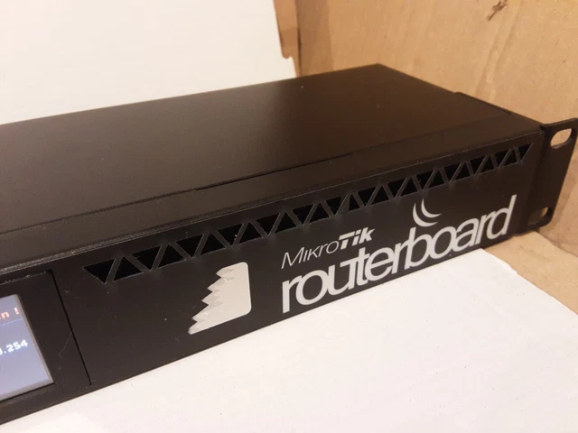 GENUINE MIKROTIK ROUTERBOARD RB2011Ui AS-RM router and firewall + PSU £ ...