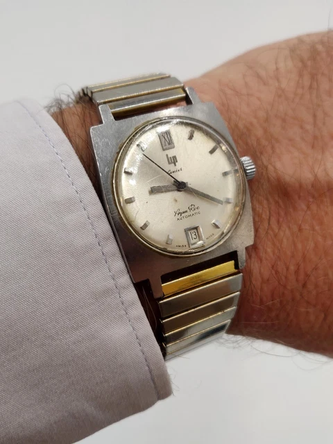Montre ELVIA Paris Automatique Avec Trotteuse Et Date – Mouvement Suisse | Montre Bracelet Vintage