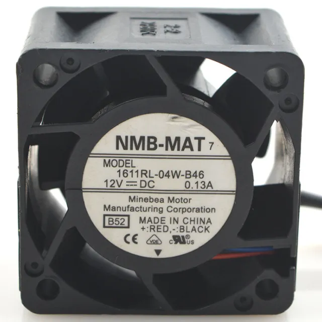 APPLICABLE FOR NMB-MAT 2410RL-04W-B39 12V 0.13A cooling fan pin £15.58  PicClick UK