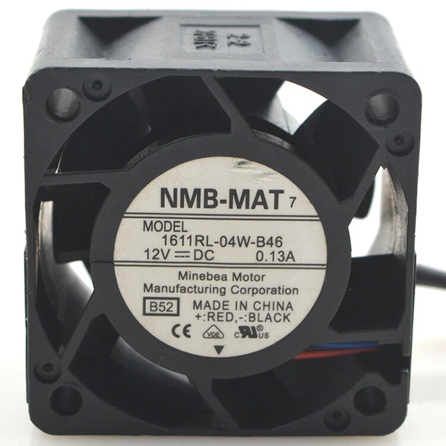 APPLICABLE FOR NMB-MAT 2410RL-04W-B39 12V 0.13A cooling fan pin £15.58  PicClick UK