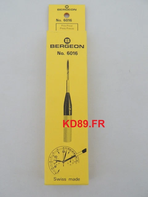 BERGEON 6016 TOOL for removing Intermediate wheels Minute and seconds hand SWISS EUR 43 72 PicClick FR