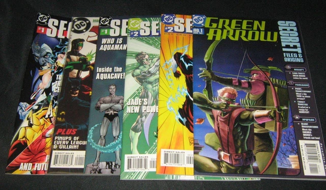 Secret Files & Origins: JLA JLA  in Crisis, Flash, Green Lantern & Arrow Aquaman
