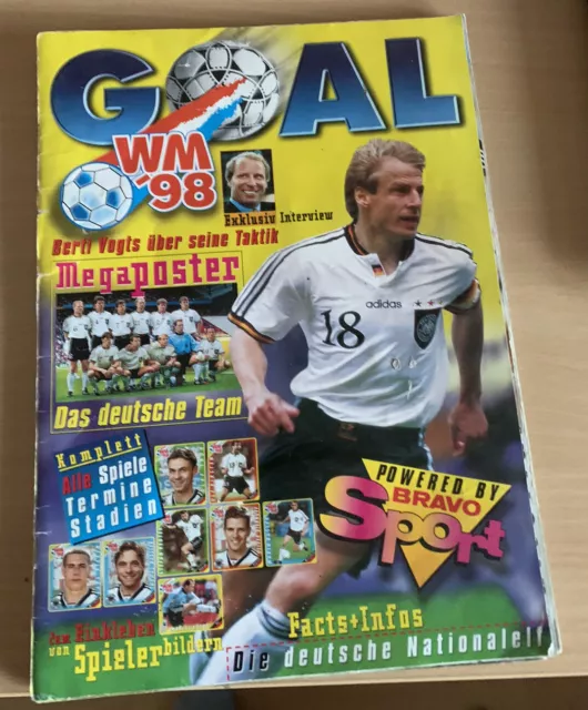 Fußball Sticker Album WM 1998 Fifa World Cup France 98