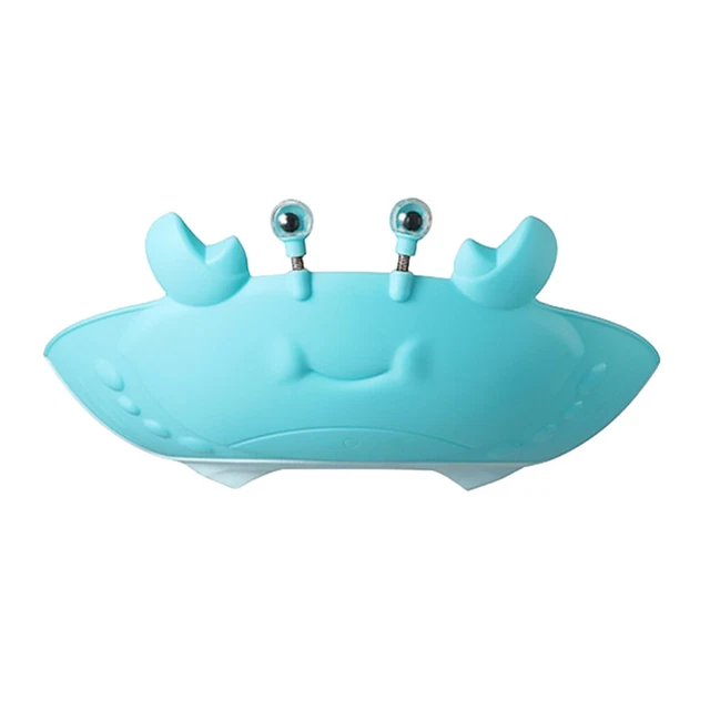 Kiwochy Lot De 3 Bonnets De Douche Enfants - Shampoing Bébé Réglable Silicone Protection Yeux Oreilles