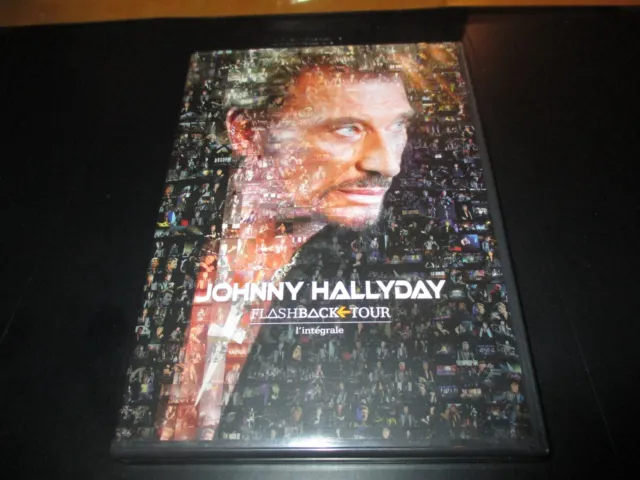 Coffret Collector 2 Dvd + 2 Cd "Johnny Hallyday : Flashback Tour, L'integrale"