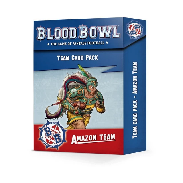 Games Workshop Blood Bowl Amazon Team Card Pack - Amazon Team SW