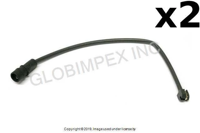 PORSCHE (1983-1989) Brake Pad Sensor FRONT LEFT and RIGHT (2) SEBRO + WARRANTY
