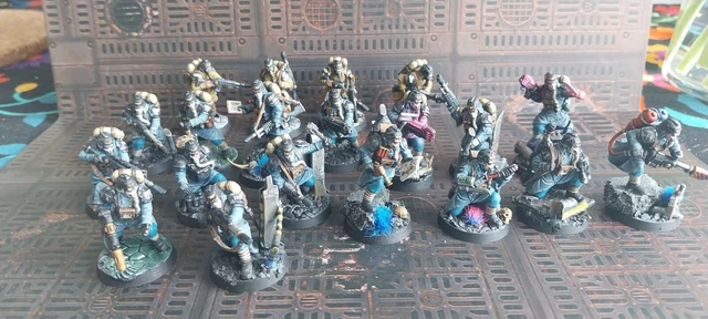 WARHAMMER 40K KILL Team: 20x Veteran Guardsmen - Death Korps Of Krieg ...