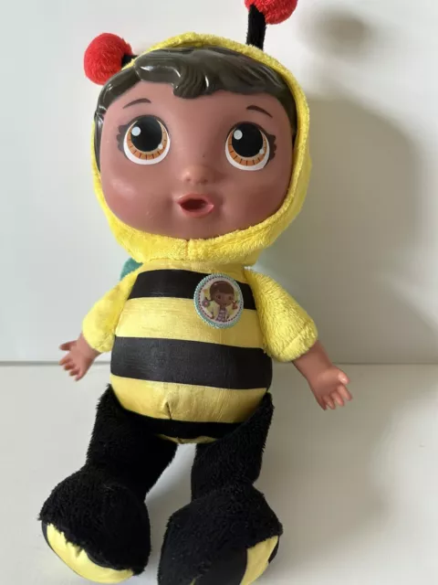 DISNEY DOC MCSTUFFINS Plush Donnie Doc’s Brother W/Bee Outfit Baby Doll ...