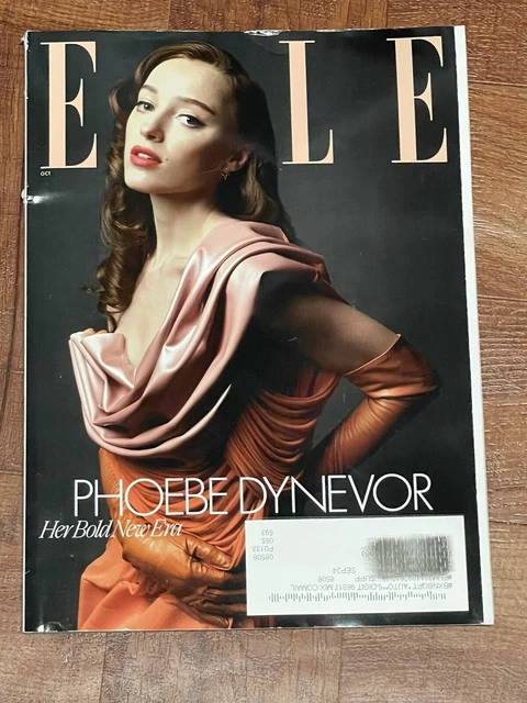 ELLE PHOEBE DYNEVOR Magazine - October 2023 $2.00 - PicClick