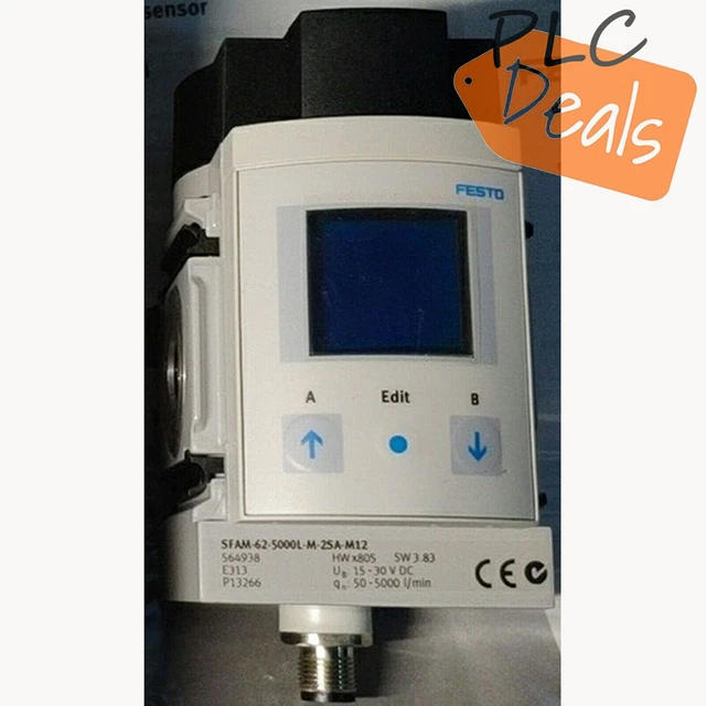 1PCS New in Box festo SFAM-62-5000L-M-2SA-M12 564938 flow sensor Fast Shipping