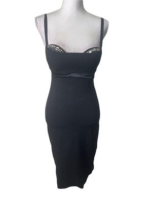 Victoria's Secret 32C Bombshell Miraculous Plunge Bra Top Push Up Dress a34