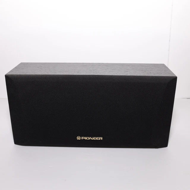 Pioneer HTP300-CR Center Channel Speaker Black Wired TESTED + WORKS
