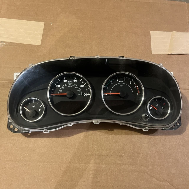 JEEP JK WRANGLER OEM Speedometer Gauge Cluster 90k Miles 68060702AC