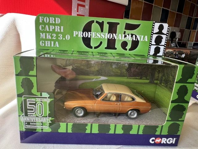 Corgi The Professionals - Ford Capri Avec Figurines (C15) - Neuf Sous Blister