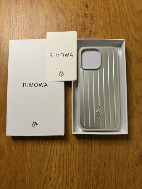 RIMOWA IPHONE 16 Pro Max Phonecase,Silver/Aluminium,Brand New