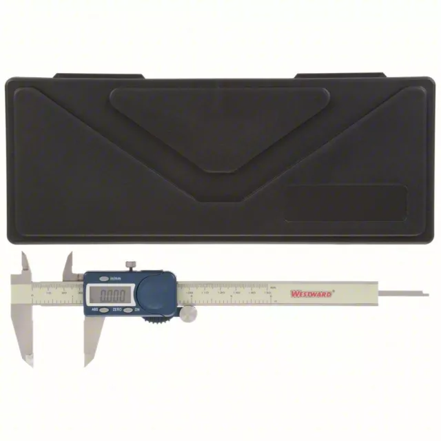 Westward 4-Way Digital Caliper 6"/150MM Range 1AAU4