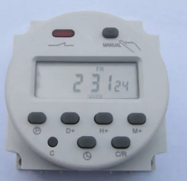 Interrupteur PROGRAMMATEUR HORAIRE DIGITAL 220V AC NUMERIQUE TIMER   CL 09