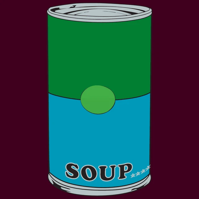NFT ART ETHEREUM TOKEN CleverVision Art Labs Soup Can #44 out of 10000 Eth NFTs