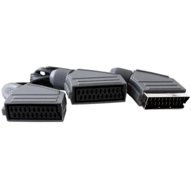 Conectores Antena Tv Vivanco SCART-Kabel Y-Adapter IN/OUT Verteiler Splitter 1x The Witcher El Viejo Mundo - Foto 12