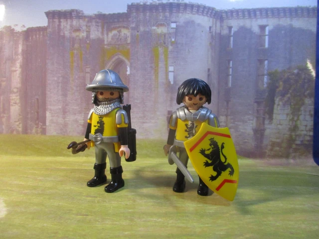 Playmobil Armée 33 Chevaliers 3888 Medieval 3666 Chevalier Croisade