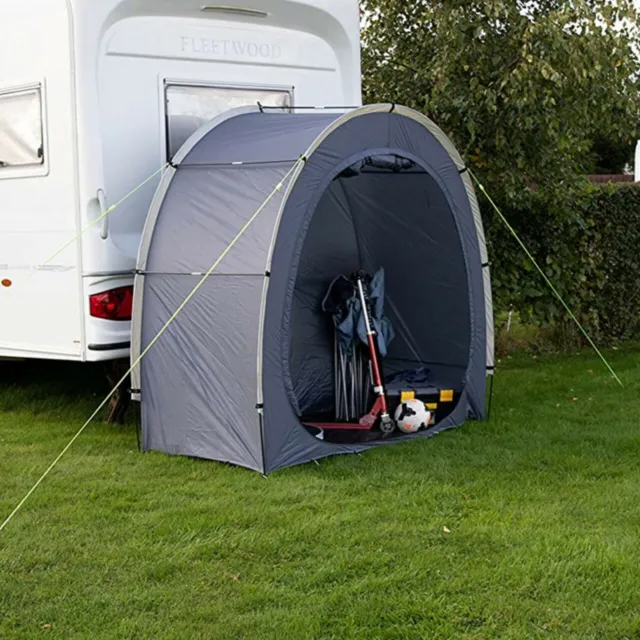 Waterproof Outdoor Camping Caravan Tidy UV Storage Tent for Toys Scooters Bike 2