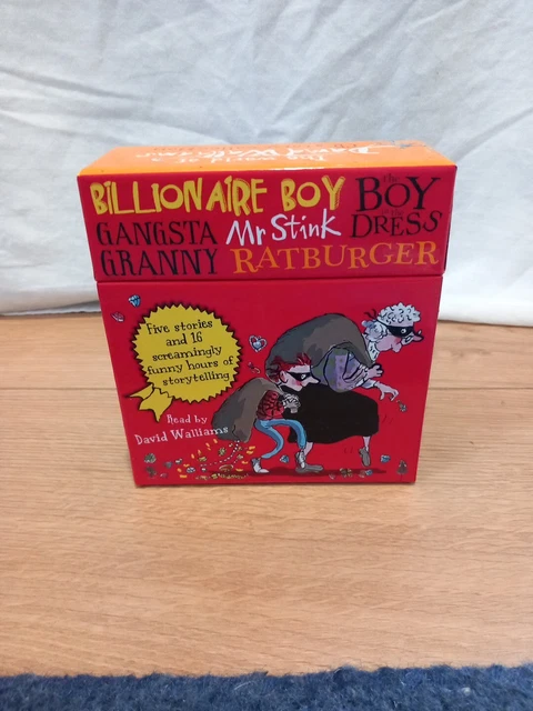 The World Of David Walliams Cd Story Collection Audio Book 5 Stories 14 cds The World Of David Walliams Cd Story Collection Audio Book 5 Stories 14 cds