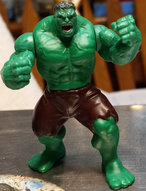 Hulk Heavy Metal Die Cast Toy Biz 3" Marvel